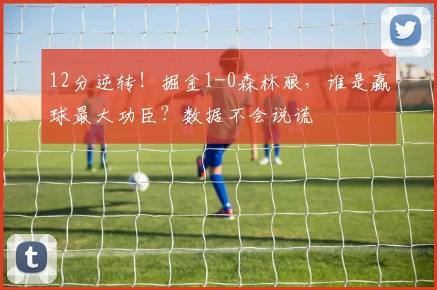 12分逆转！掘金1-0森林狼，谁是赢球最大功臣？数据不会说谎